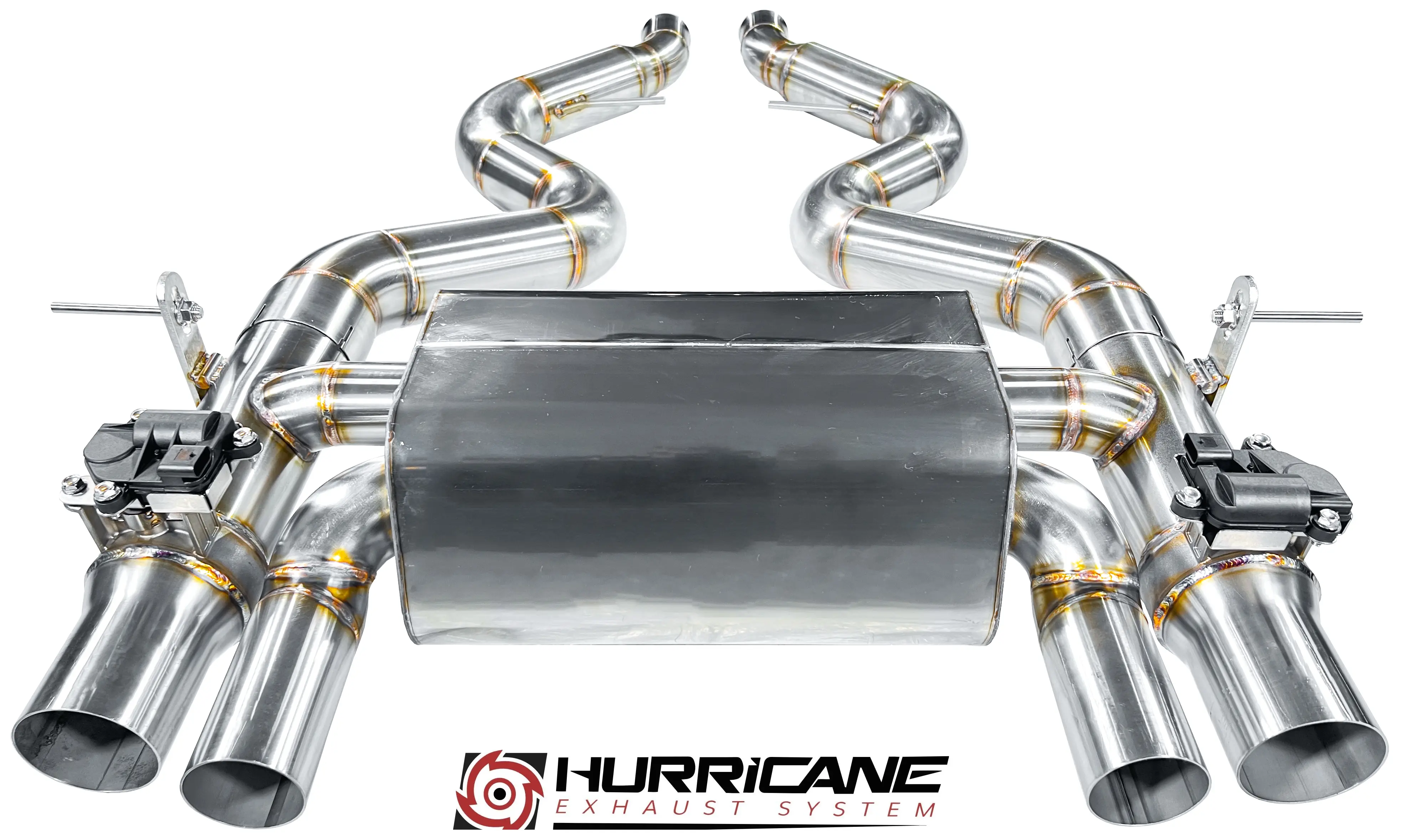 Hurricane 3,5 Zoll Abgasanlage für BMW M3 E90 E92 E93 Tuning