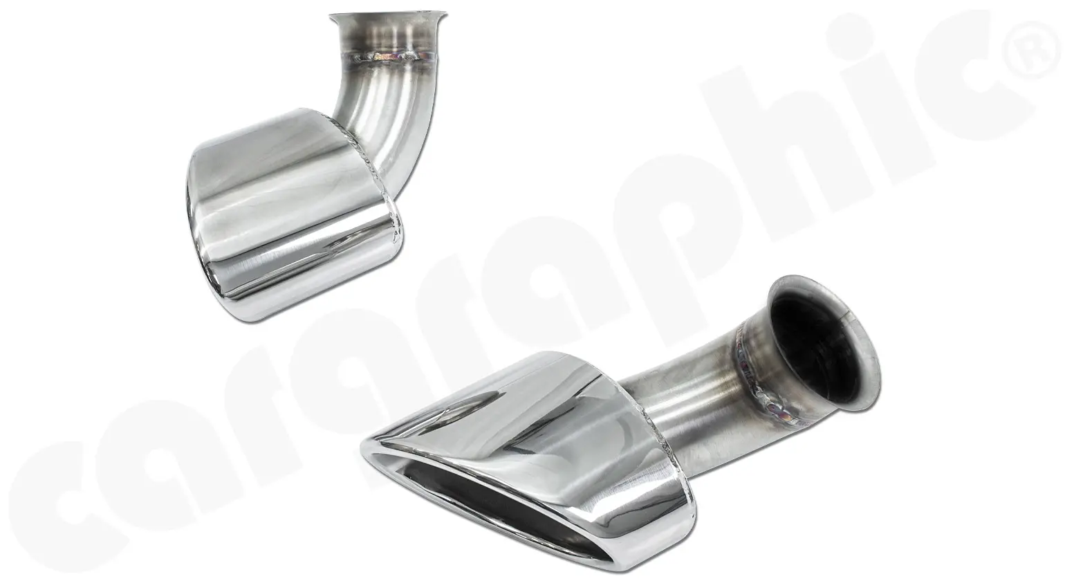 CARGRAPHIC Endrohrsatz für Porsche 996 Carrera Bild