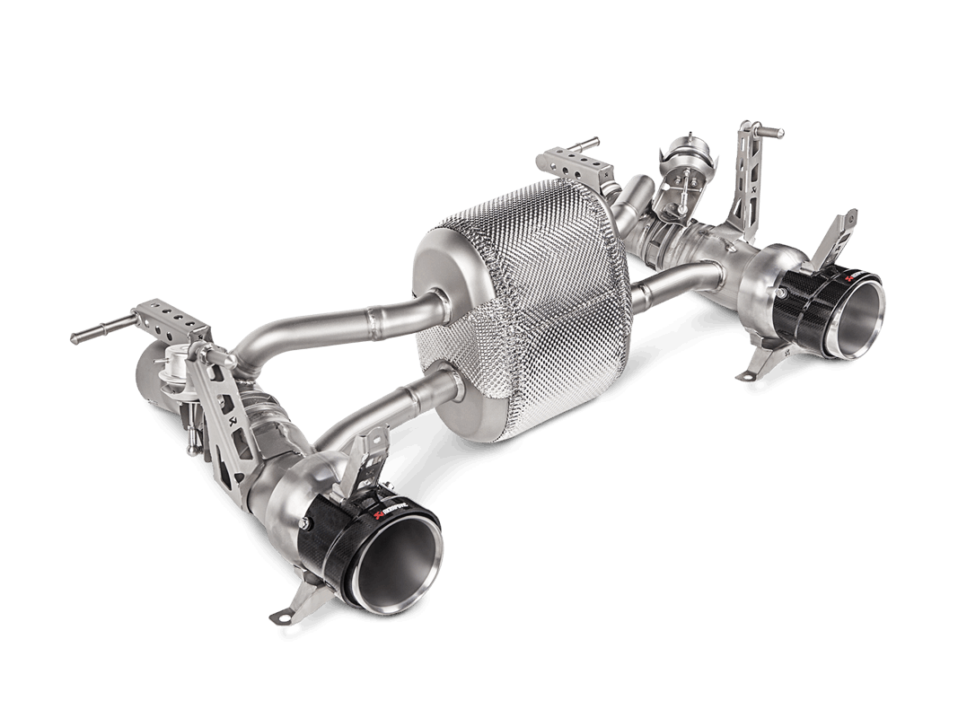 Akrapovic Slip-On Line (Titan) für Ferrari 488