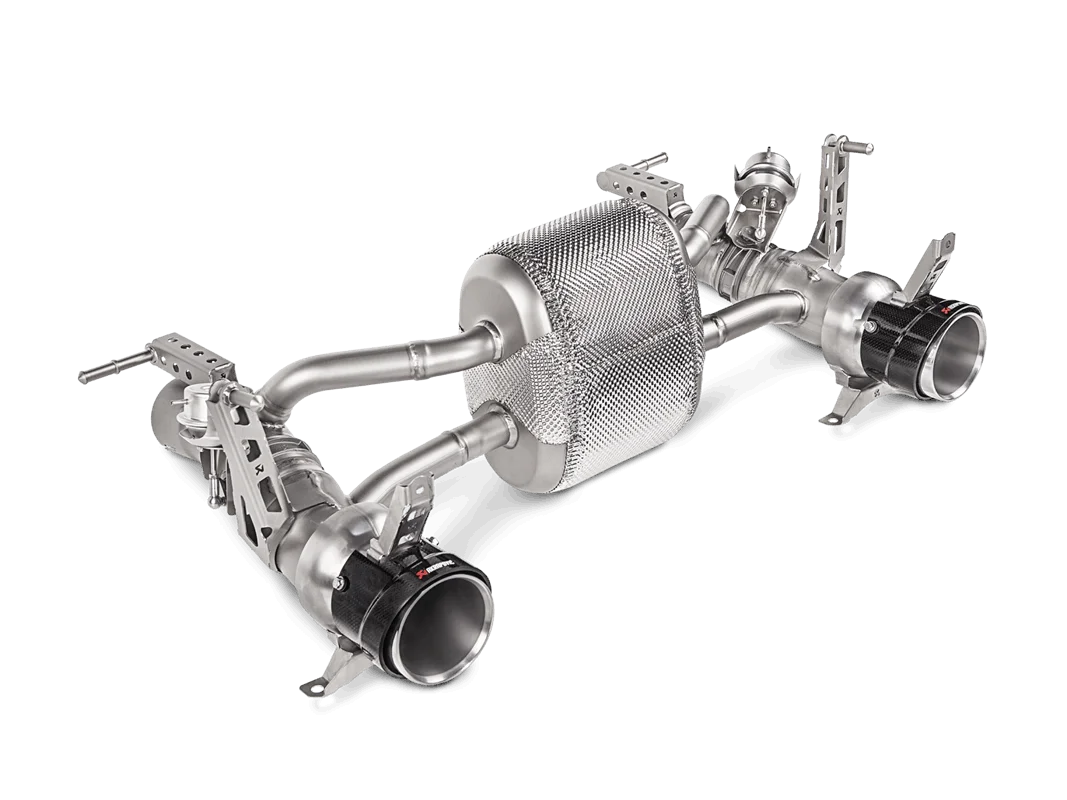Akrapovic Slip-On Line (Titan) für Ferrari 488