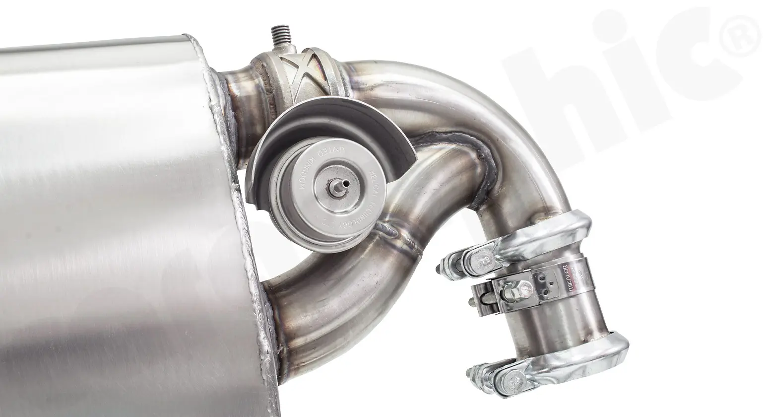 CARGRAPHIC Sportauspuff für Porsche 996 Carrera Details