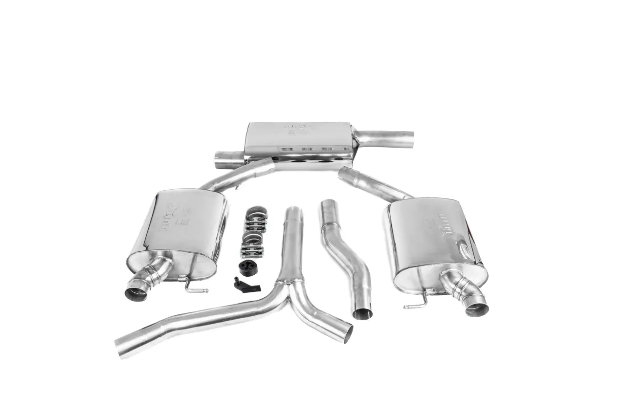 Bull-X ECE Abgasanlage 2,75 Zoll für Audi A4/A5 B8