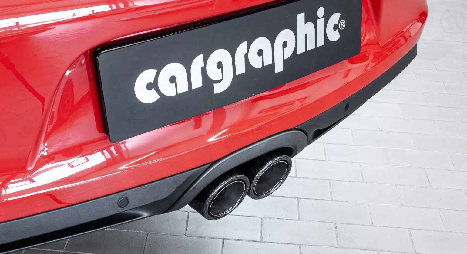 CARGRAPHIC Sport Endrohr für Porsche 718 Anleitung