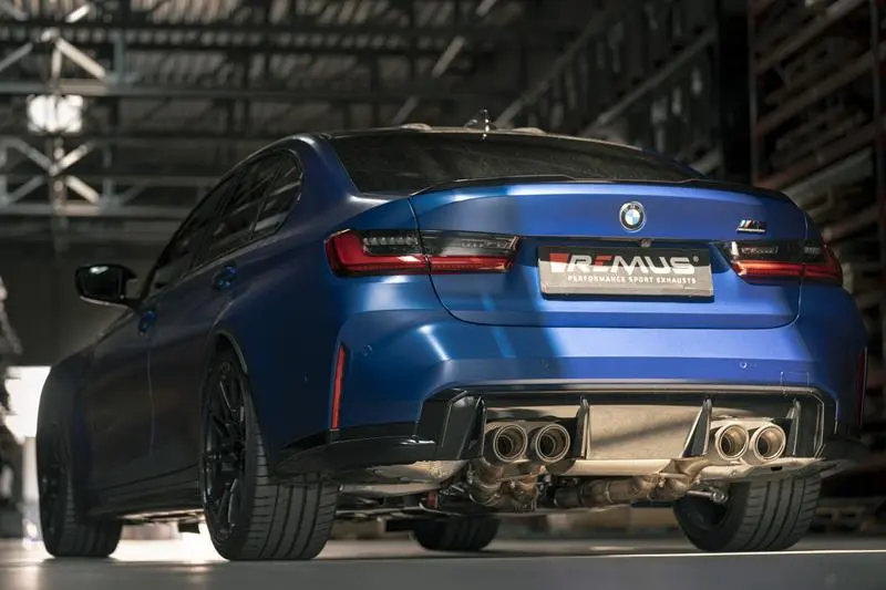 Remus Endschalldämpfer für BMW M3/M4 G8X EG-Zulassung Foto