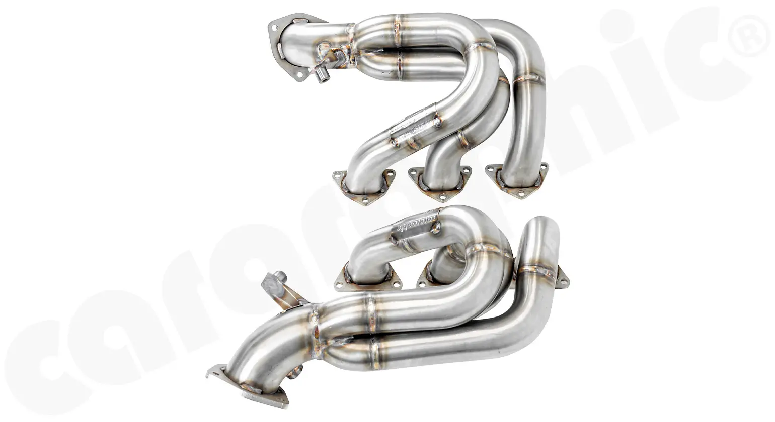 CARGRAPHIC Fächerkrümmer für Porsche 718 Details