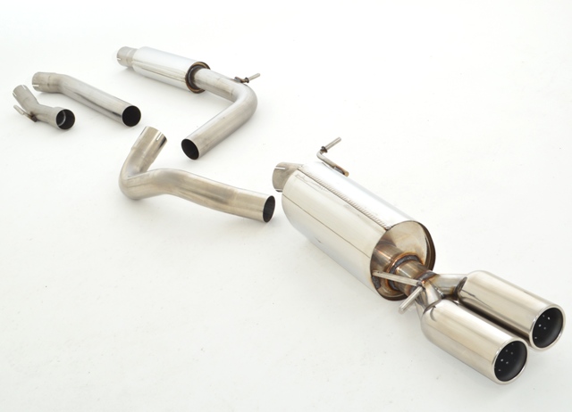 Friedrich Motorsport 70mm Anlage Audi A1 und Sportback  Friedrich Motorsport 70mm Anlage Audi A1 TuningBild