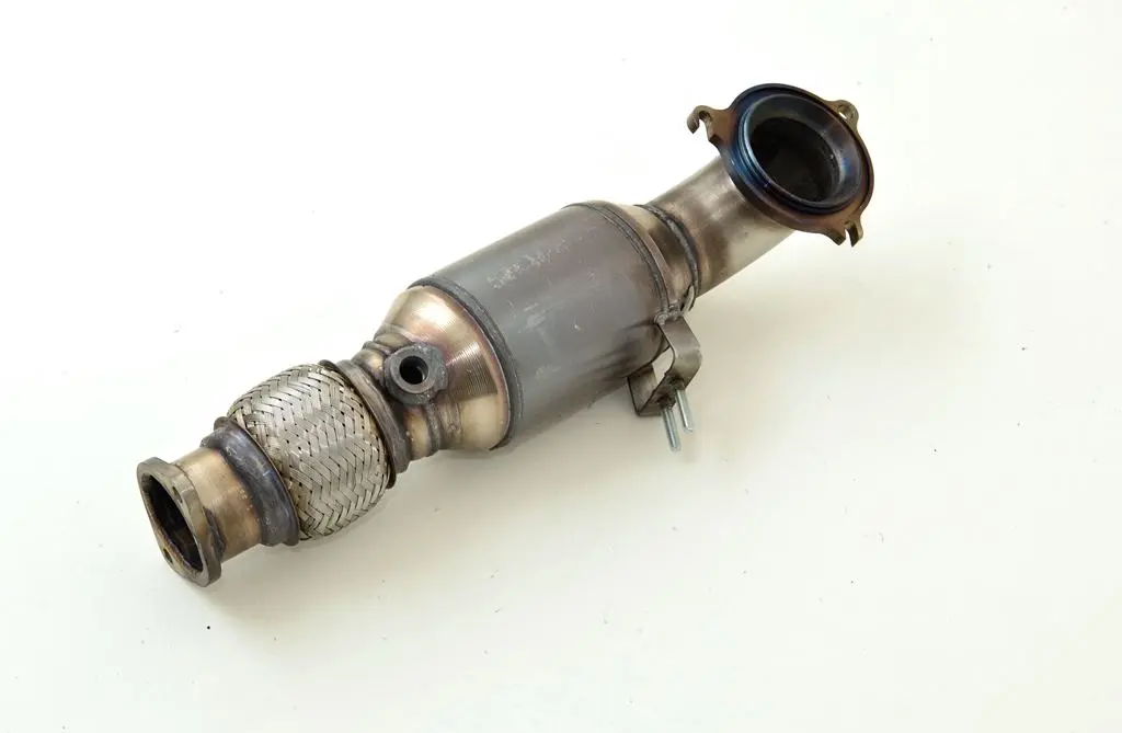 Friedrich Motorsport 70mm Downpipe mit 200 Zellen HJS Sport-Kat. Ford Fiesta ST JA8 Facelift 