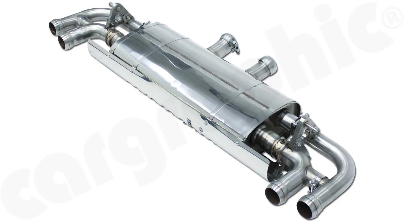 CARGRAPHIC Sportauspuff für Porsche Cayenne 958 Foto