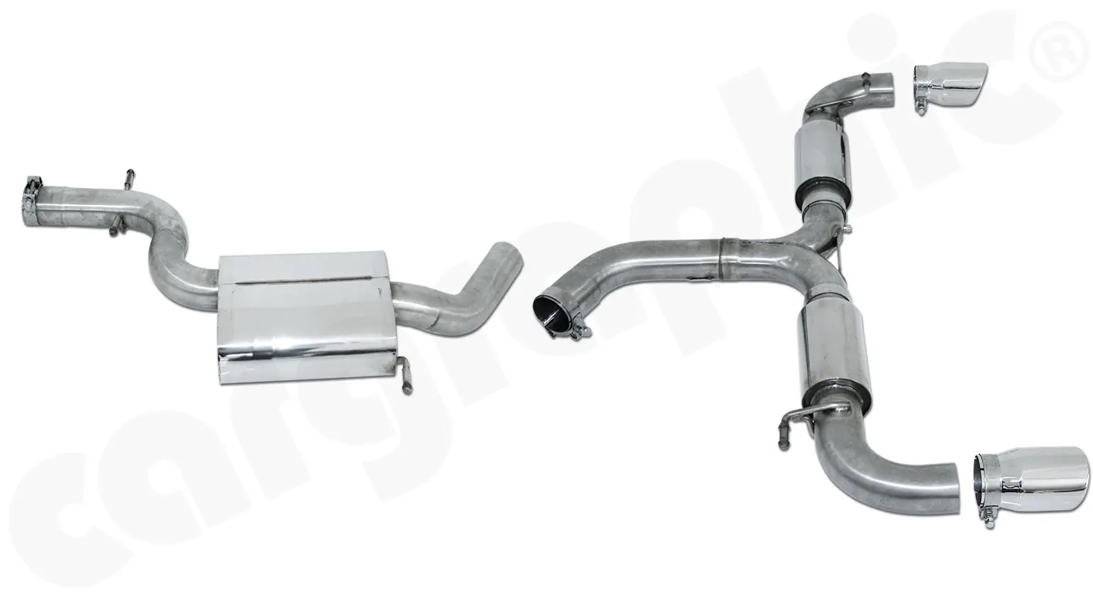 CARGRAPHIC Sportauspuff für VW Scirocco R 2.0 TSI kaufen