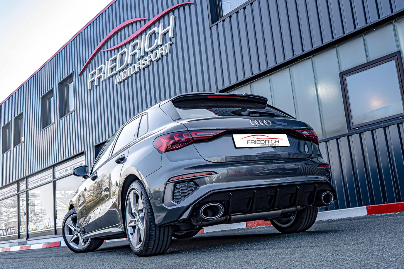 Friedrich Motorsport Duplex Endschalldämpfer Audi A3 kaufen
