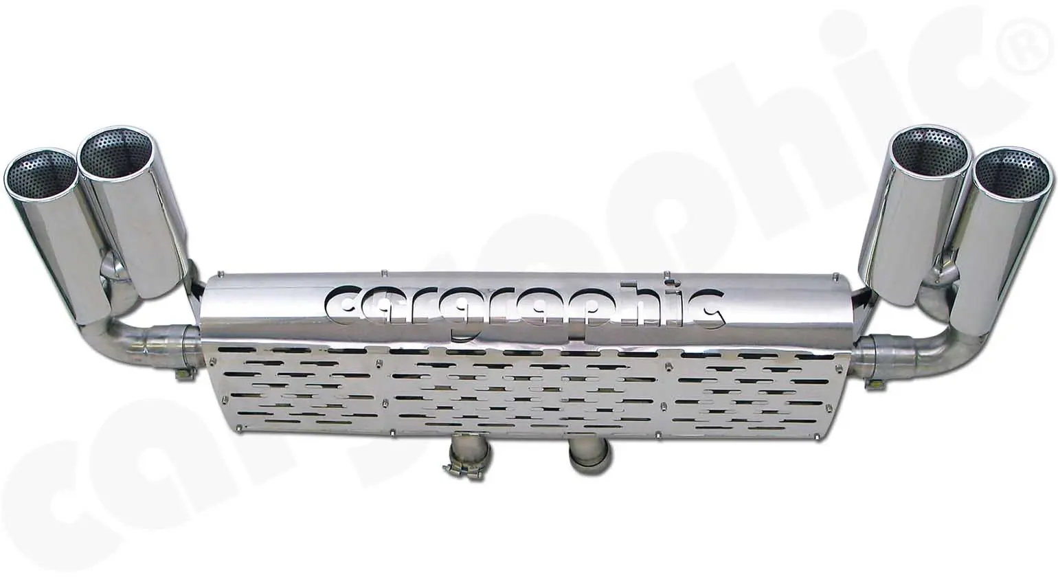 CARGRAPHIC Sport Endschalldämpfer für Porsche Cayenne