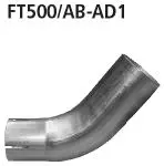 Bastuck Sportauspuff Fiat 500 Typ 312 