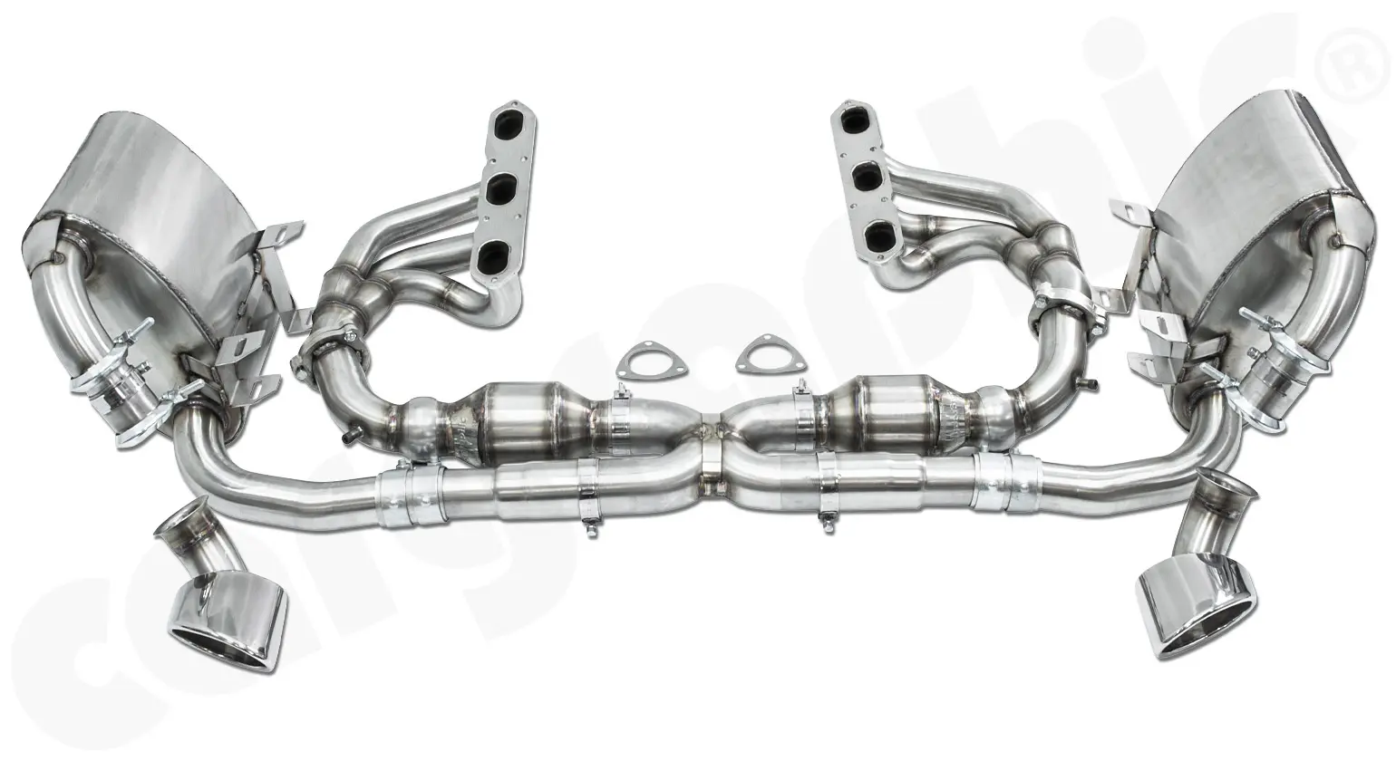 CARGRAPHIC Sportauspuff für Porsche 996 Carrera 3,4l 