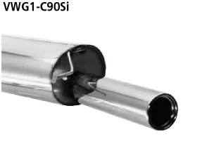 Bastuck Sportauspuff VW Golf 1 Cabrio ab 1984 kaufen