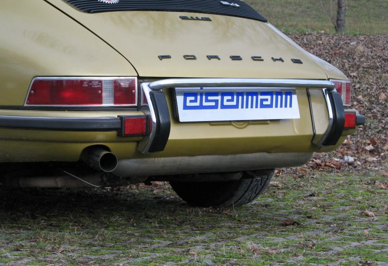 Eisenmann Endschalldämpfer für Porsche 911 F-Modell mit ABE Eisenmann Endschalldämpfer für Porsche 911 F-Modell kaufen