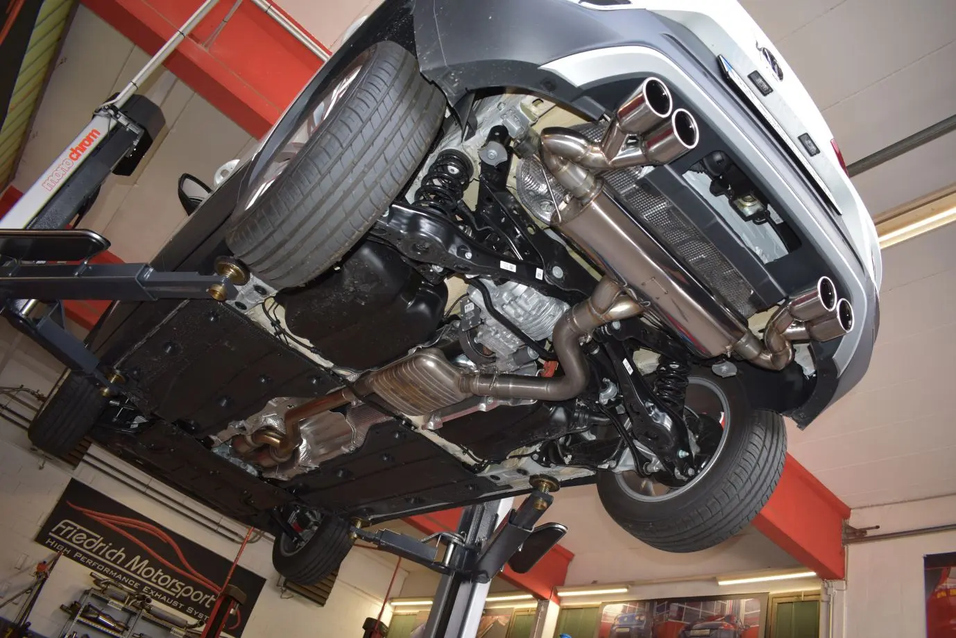 Friedrich Motorsport Duplex Endschalldämpfer VW T-ROC 