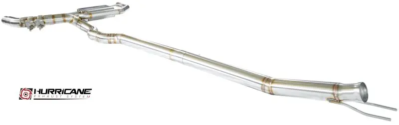 Hurricane 3,5 Zoll Klappenabgasanlage CLA45 AMG Tuning