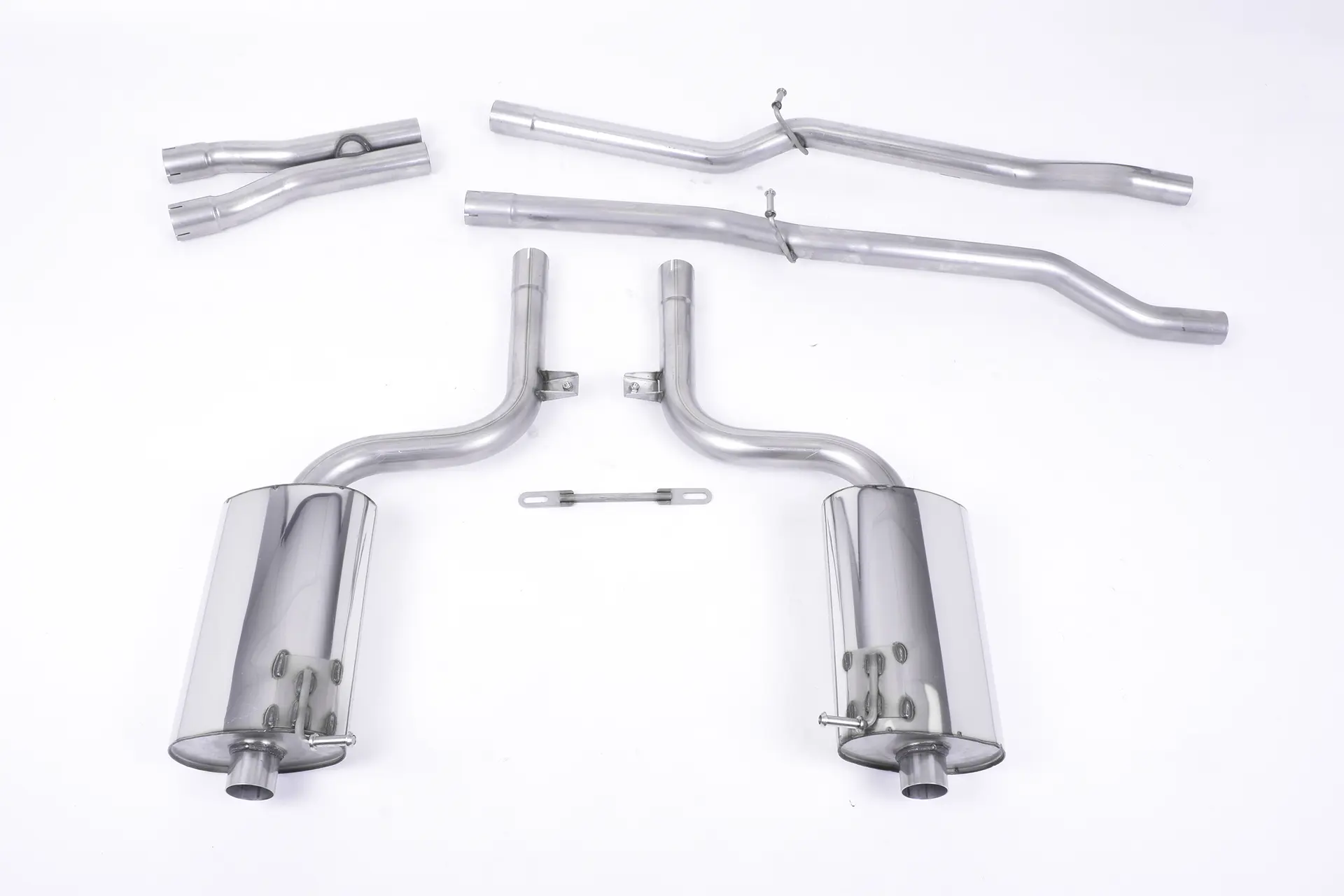 Milltek Komplettanlage (non-resonated) für Audi S4 B6