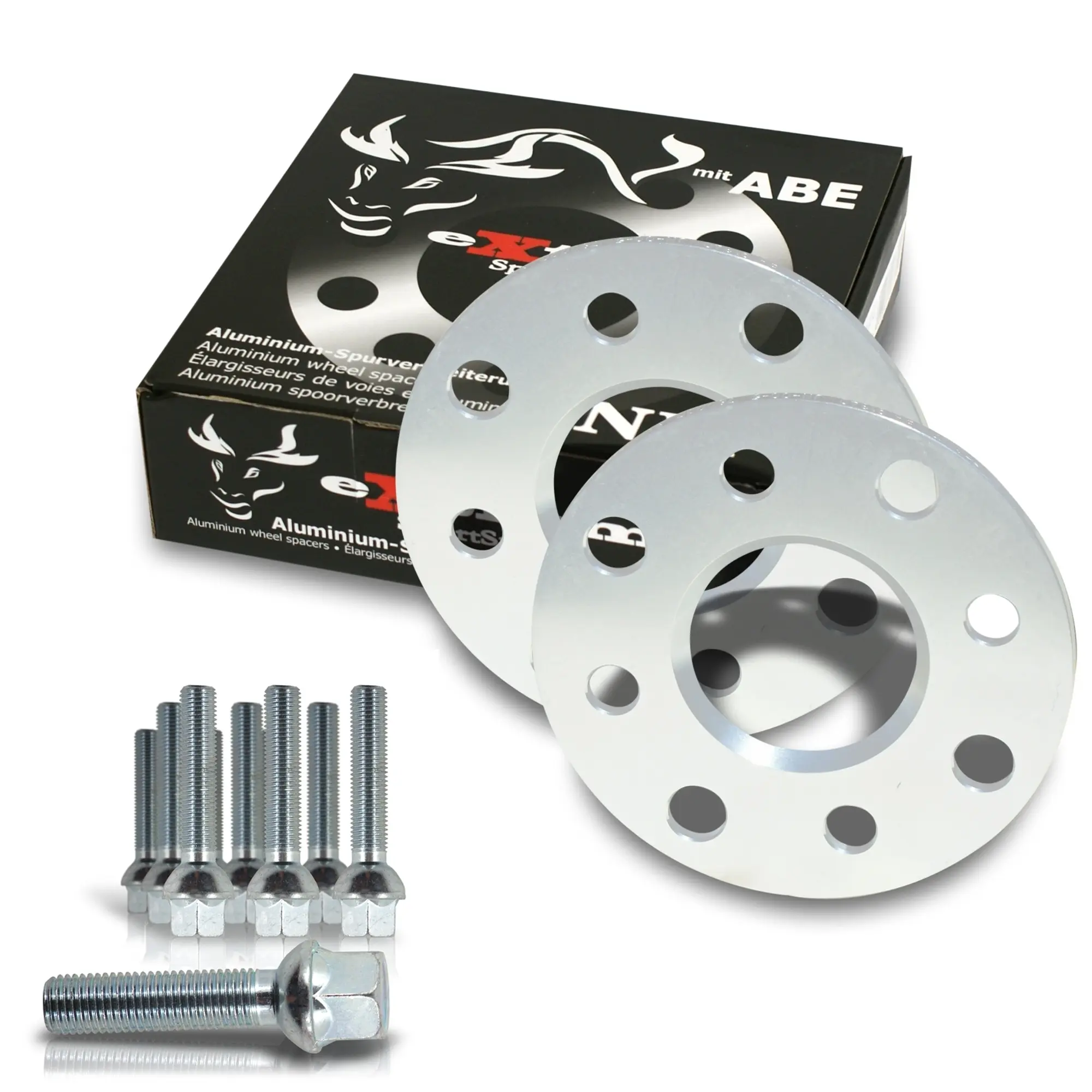 Spurverbreiterung Set 10mm inkl. Radschrauben passend für Seat Ibiza,Cordoba (6K,6K/C)