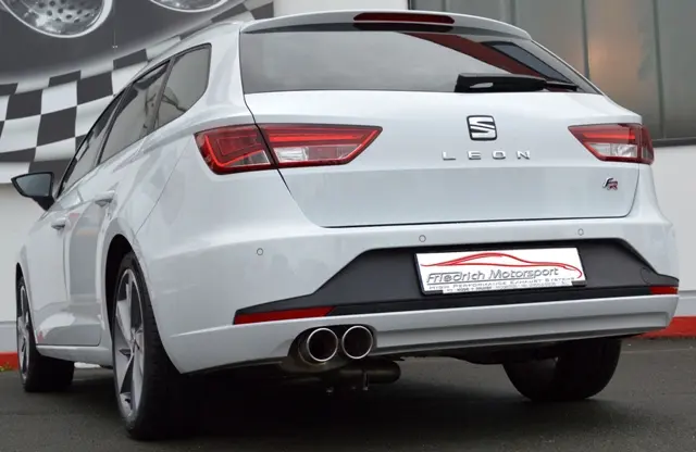 Sportendschalldämpfer Seat Leon 5F ST Top Qualität