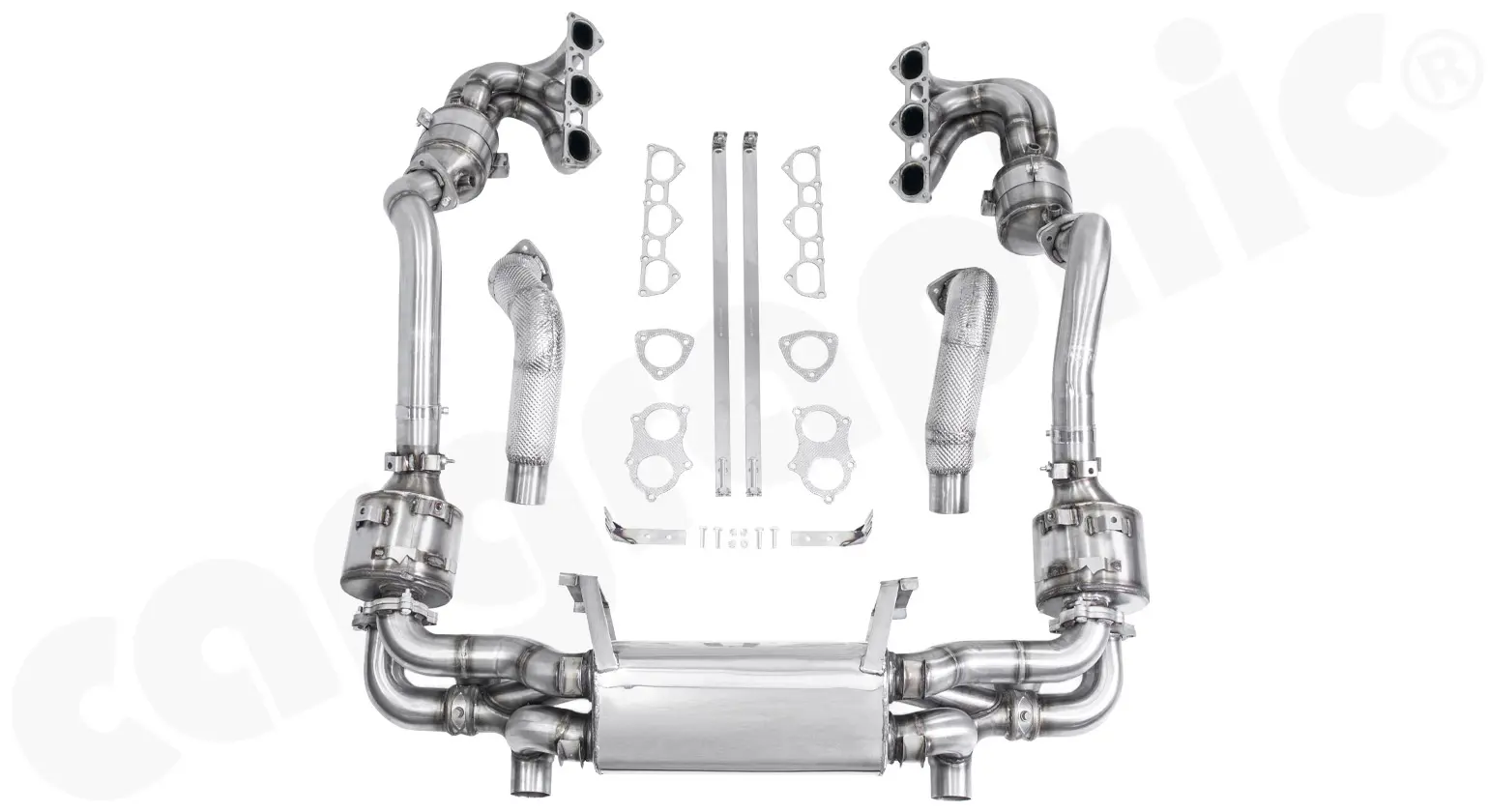 CARGRAPHIC Motorsport Auspuff für Porsche 718 GTS Foto