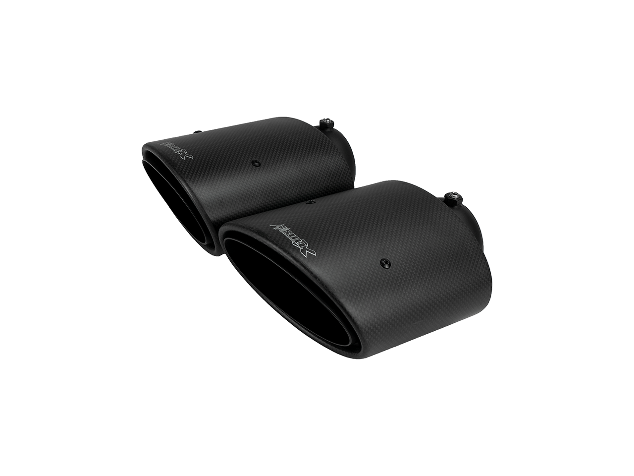 Bull-X Endrohrset: Typ 20 Carbon Oval 145x90