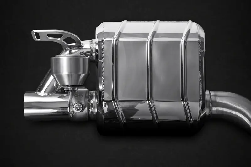 Capristo Endschalldämpfer für Mercedes SL63/65 AMG 
