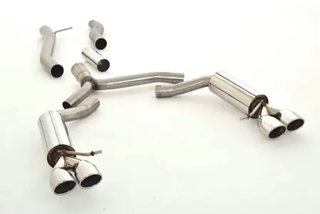 Friedrich Motorsport 76mm Duplex-Anlage Edelstahl S4/S5-Heck