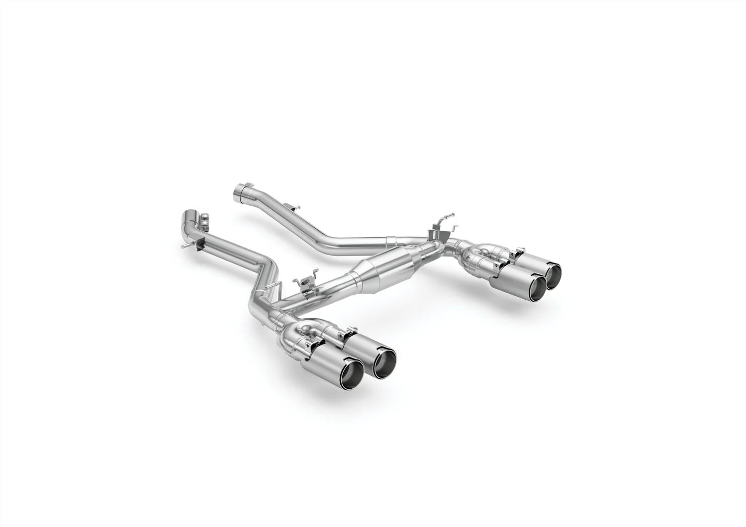 Eisenmann Race-Version Endschalldämpfer für BMW M2 F87 CS + Competition 4x90mm