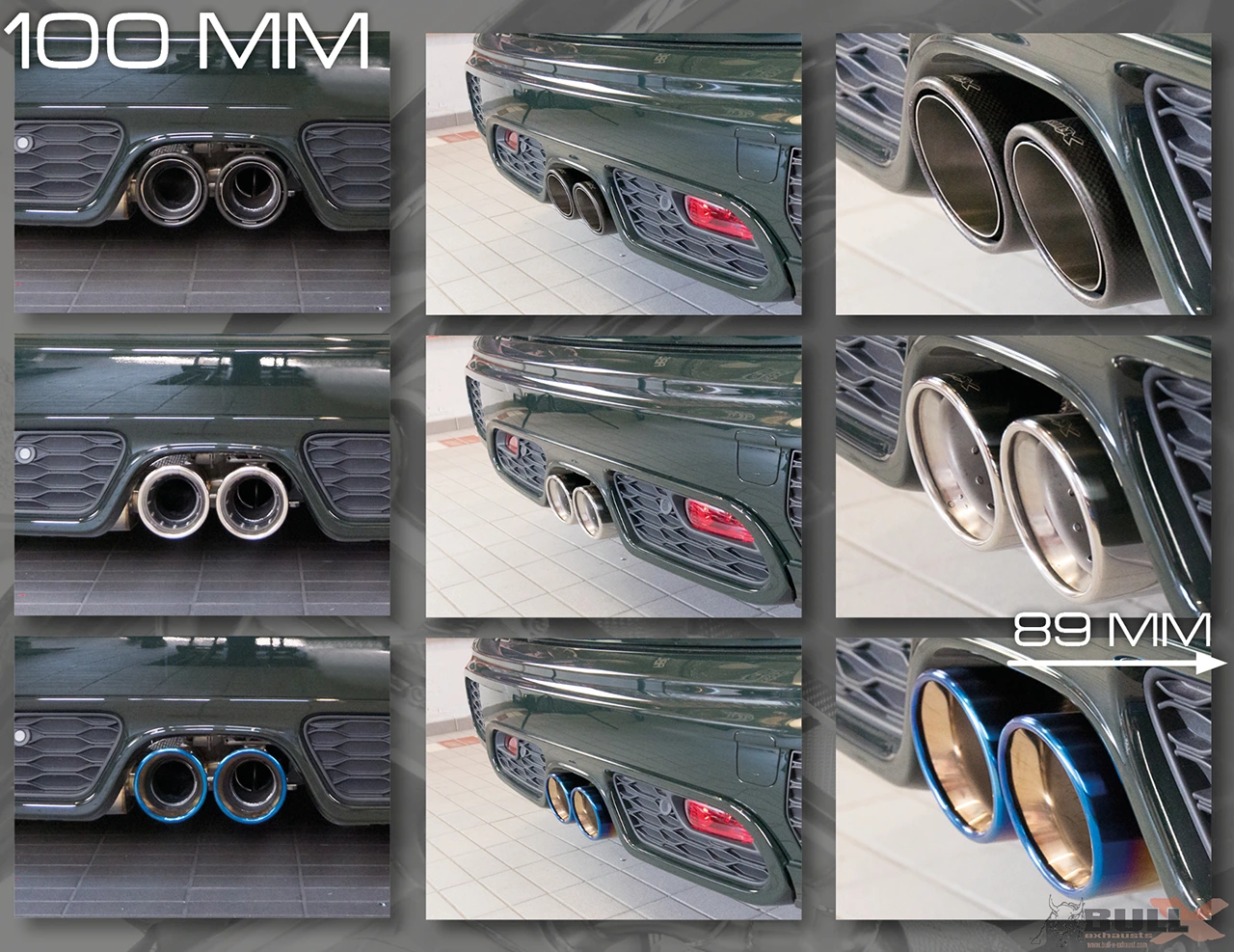 EGO-X Abgasanlage 3 Zoll für Mini Cooper S JCW GP F56 Foto