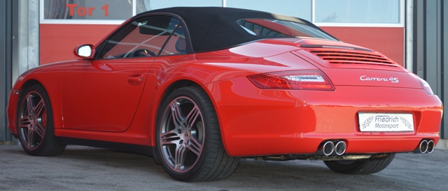 Sportauspuff für Porsche 911 Carrera 997