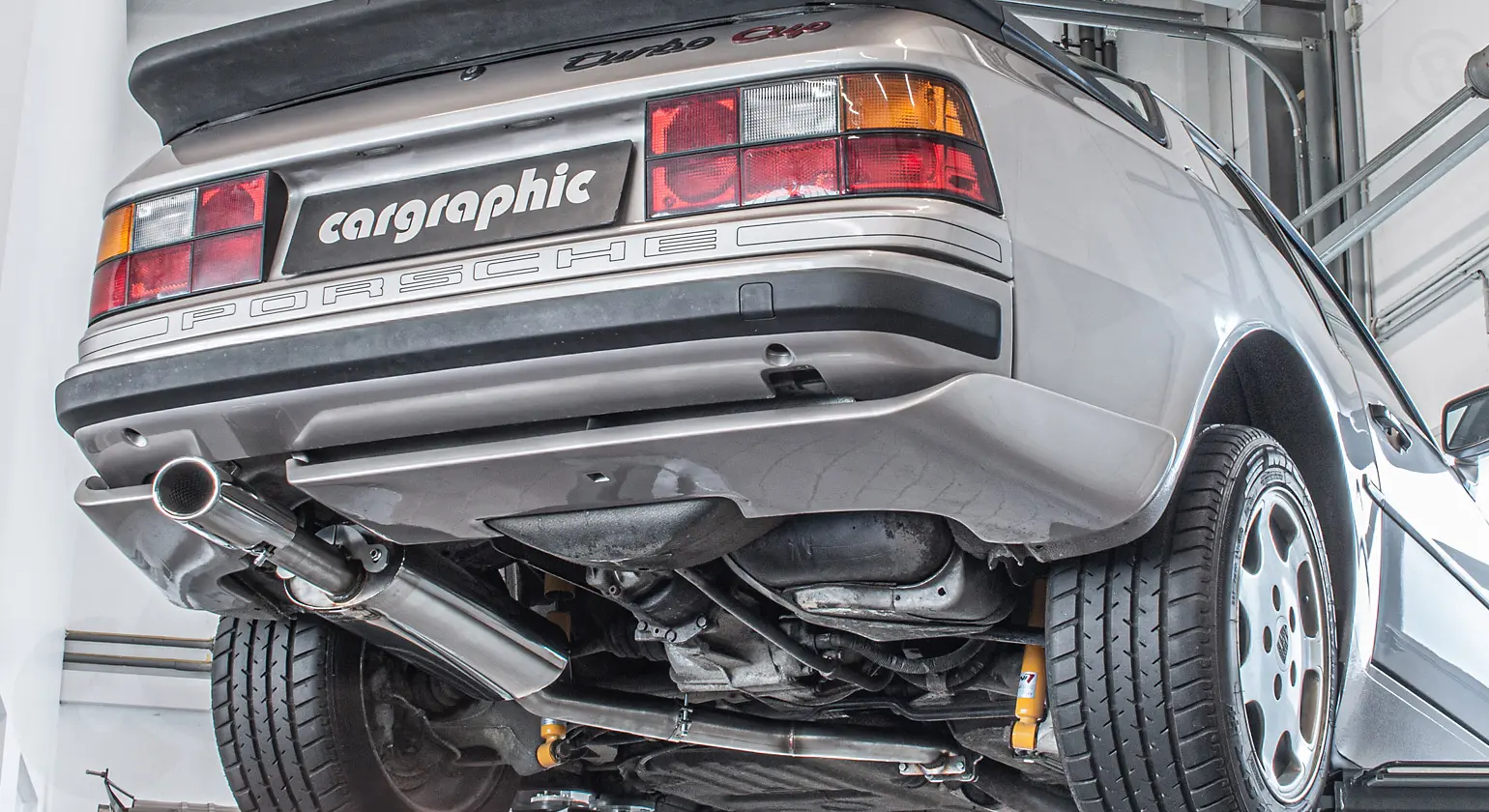 CARGRAPHIC Sportauspuff für Porsche 944 Turbo Anleitung