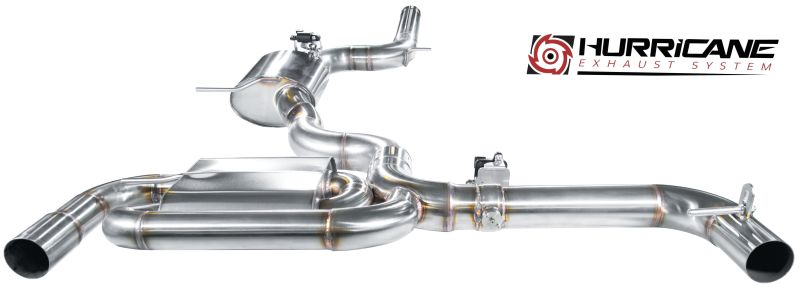 Hurricane 3,5 Zoll Abgasanlage für Golf 6 GTI 