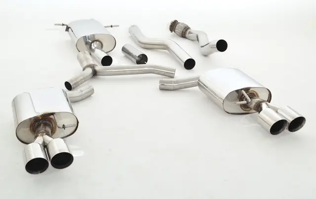 Friedrich Motorsport 76mm Duplex-Anlage Audi A5 B8 Sportback Frontantrieb und Quattro S5-Heck