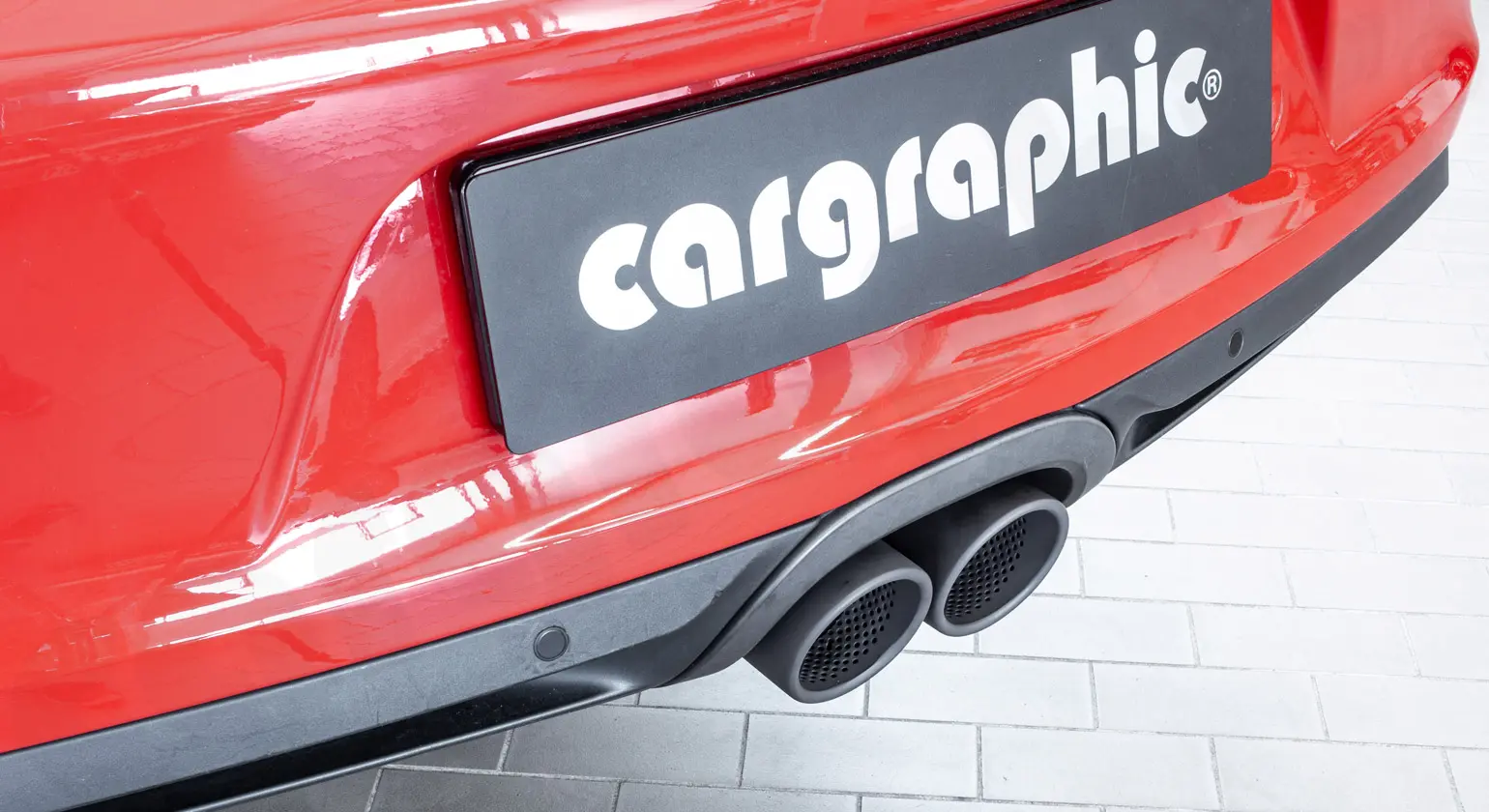CARGRAPHIC Sport-Endrohr für Porsche 718 Anleitung