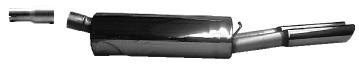 Bastuck Sportauspuff Skoda Octavia I 2x76mm