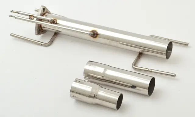 Friedrich Motorsport 63.5mm Diesel-Partikelfilter-Ersatzrohr Edelstahl 