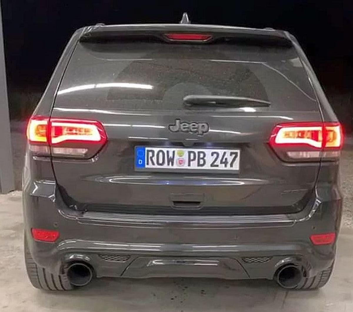 Grail Komplettanlage Jeep Grand Cherokee SRT & Trackhawk 3,5 Zoll