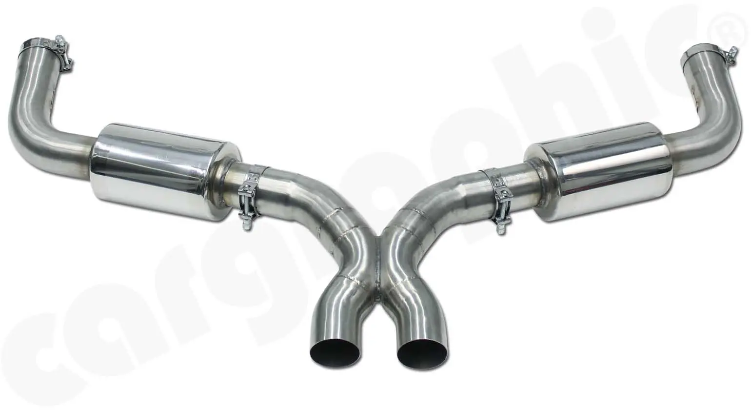 CARGRAPHIC RACE-X Endschalldämpfer für Porsche 981 Tuning