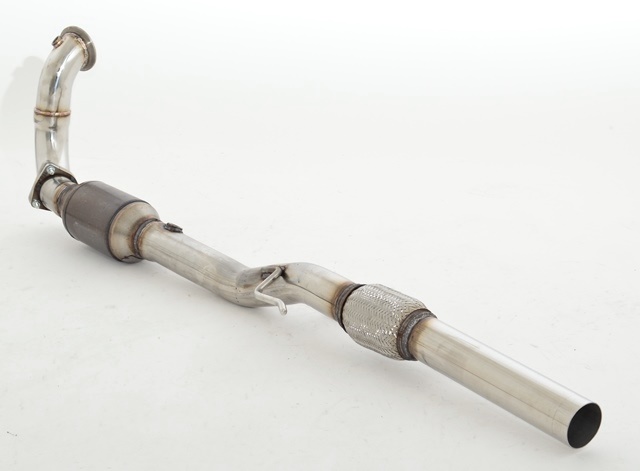 Friedrich Motorsport 70mm Downpipe mit 200 Zellen Sport-Kat. Edelstahl  Friedrich Motorsport 70mm Downpipe mit Sportkat kaufen