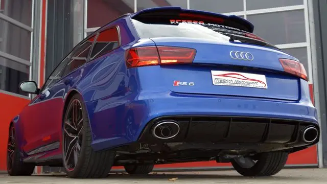 Friedrich Motorsport Duplex 2x76mm Edelstahl 