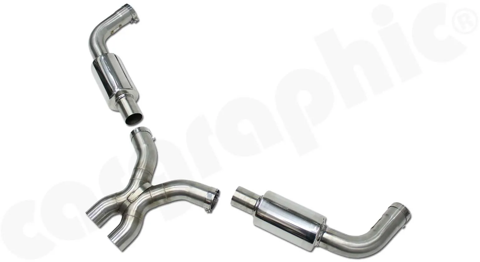 CARGRAPHIC RACE-X Endschalldämpfer für Porsche 981 günstig