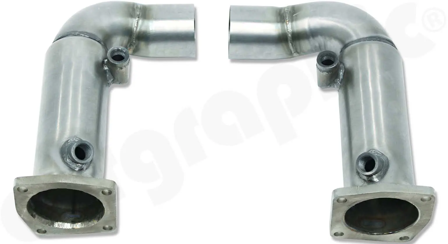 CARGRAPHIC Katalysatorersatzrohrsatz für Porsche 997 