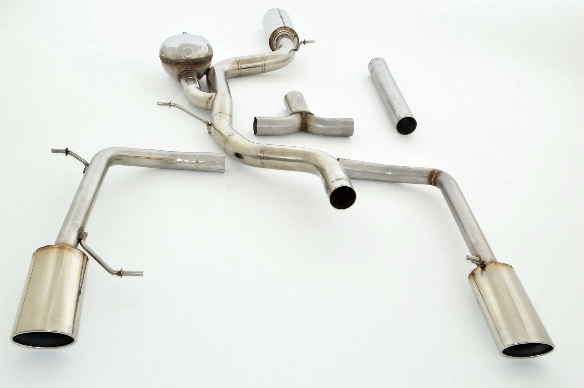 StreetBeast 76mm Duplex-Anlage mit Soundgenerator, VW CC 