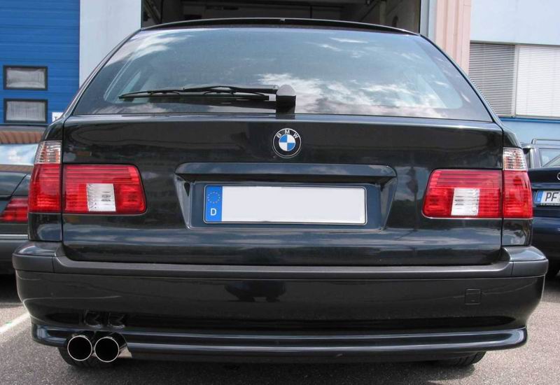 Eisenmann Endschalldämpfer für BMW E39 Touring 540i 2x76mm