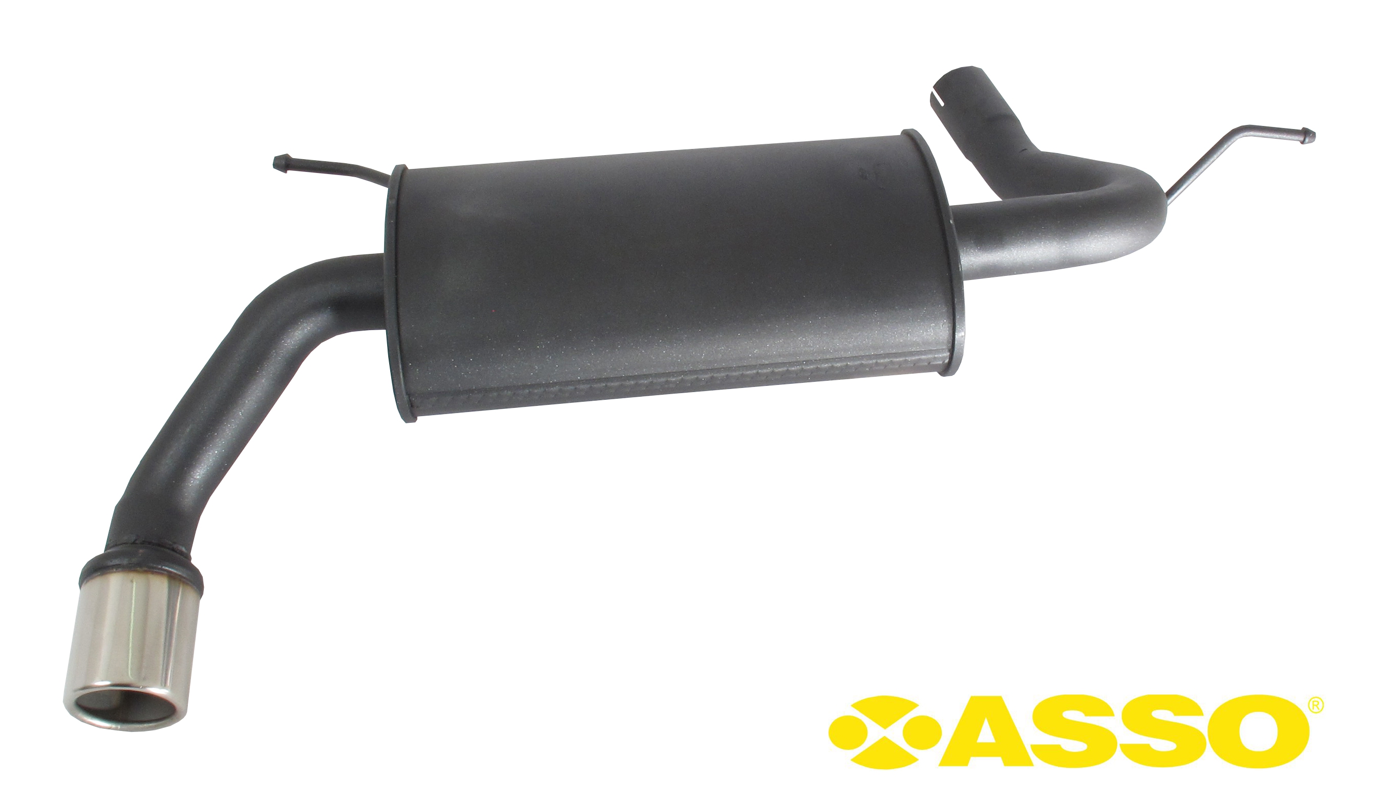 ASSO Sportauspuff 1x76mm BMW F30 F31