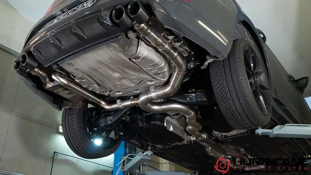 Hurricane 3,5 Abgasanlage für Seat Leon Cupra R Details