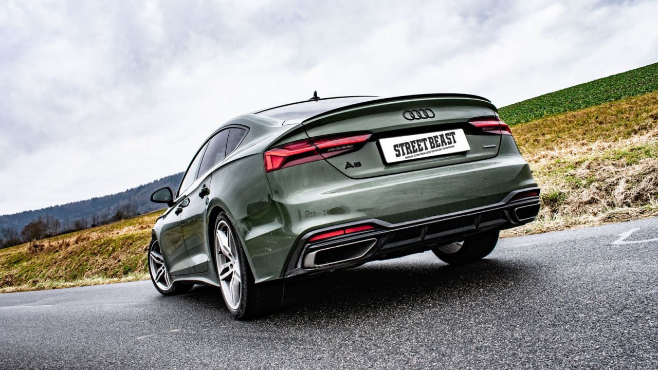 StreetBeast 76mm Duplex-Anlage für Audi A5 Quattro kaufen