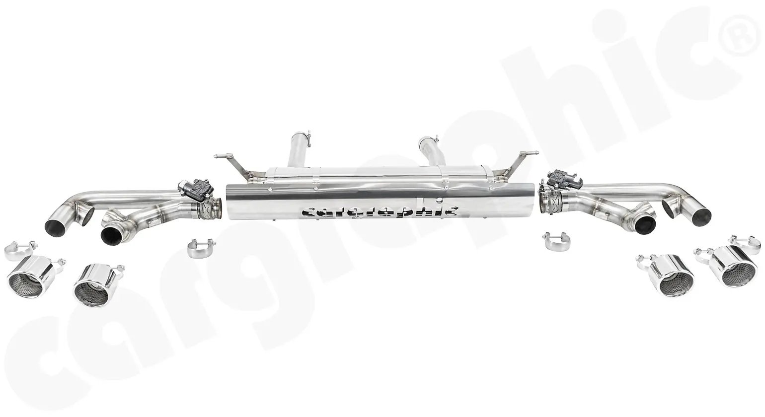 CARGRAPHIC Sportauspuff für Porsche Cayenne 958.2 Anleitung