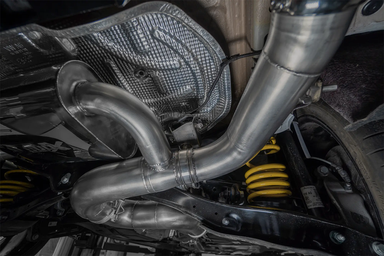 EGO-X Abgasanlage 3,5 Zoll für VW Golf 8 R 320PS Bild